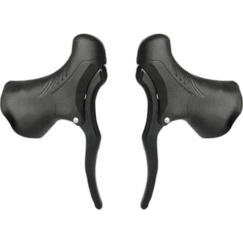 Lightweight Aluminum Bicycle Brake Handle MTB Mountain Bike Cycling Brake Levers Front & Rear Brake Levers Drop Handlebar Set