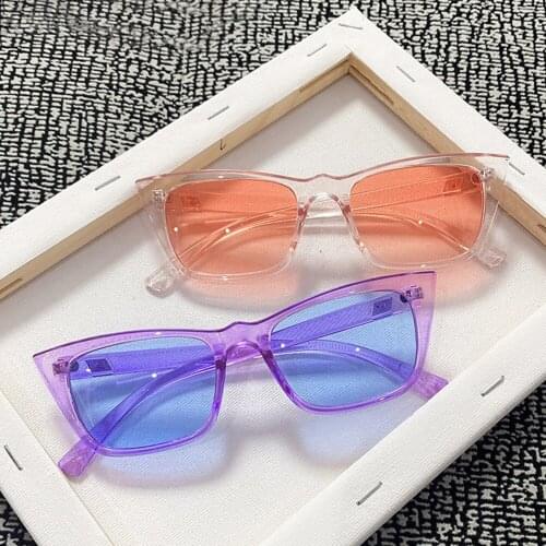 Small Cat Eye Sun Glasses NEW Womens Sunglasses Vintage Brand Design Women Shades Fashion Female lunette de soleil femme