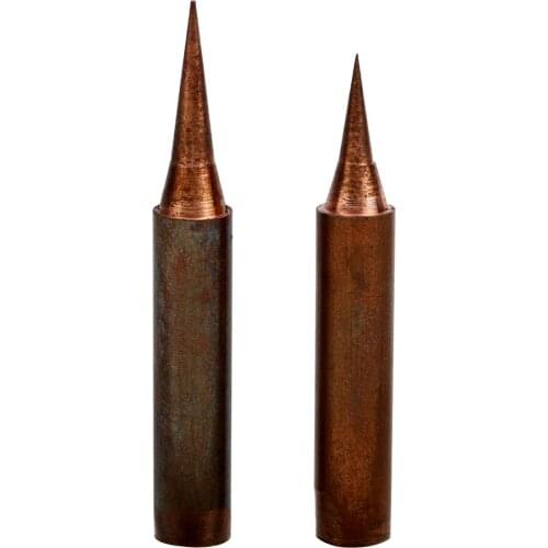 For Solder Station Tools Non-magnetic 900M-T-I 900M-T-SI Oxygen-free Copper Soldering Iron Tip