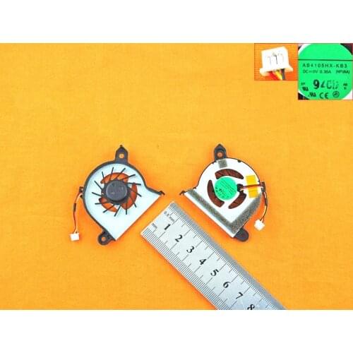 New Laptop Cooling Fan for Toshiba N410 N411 N415 NB305 NB300 Original P/N AB4105HX-KB3 CPU Cooler Radiator