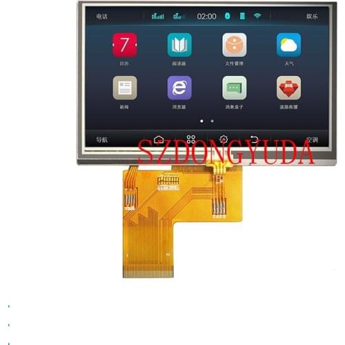 Original New 4.3'' Inch TFT-LCD For DIAGUN X431 Diagun I II III LCD Panel With Touch Screen Digitizer Glass Sensors