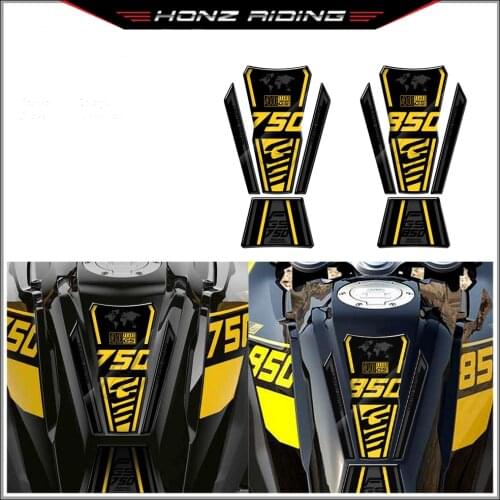 For BMW Motorrad F750GS F850GS 2020-2022 3D Resin Motorcycle Tank Pad Protection