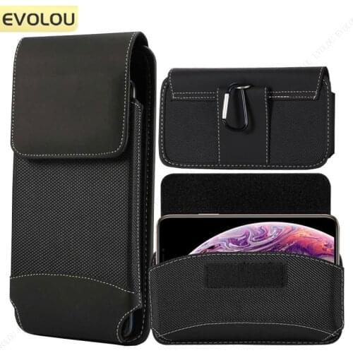 Oxford cloth Holster Belt Clip Leather Cover for OPPO Find X3 Pro X2 Lite Reno 5 4Z 4F 4 Lite 3 Pro Realme 6 XT X2 X3 Waist Bag