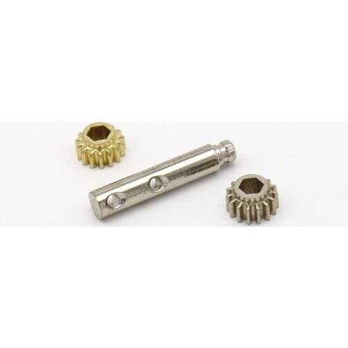 Guitar String Gear and Pull String Column，Hexagonal hole gear and String iron gear is 1：15