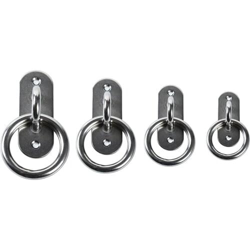 U-shaped Stainless Steel Ceiling Mount Hooks Base Ceiling Fans Leisure Sofa Sandbags Hammocks Rings Fixing Hooks Light Hooks