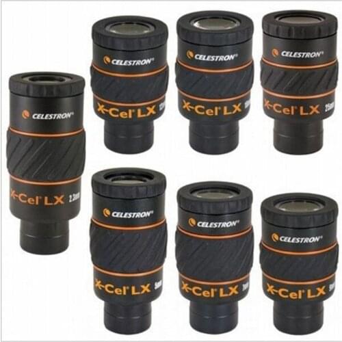 U.S. Celestron X-CEL LX 5mm wide angle high definition large caliber high powered telescope eyepiece accessories