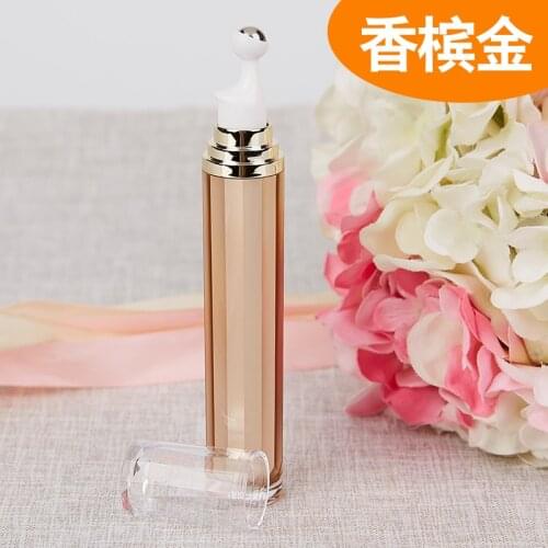20ml Empty Eye Cream Tubes Aromatherapy Perfume Essential Oil Roll On Bottles Face Care Serum Whitening Cream Containers 200pcs