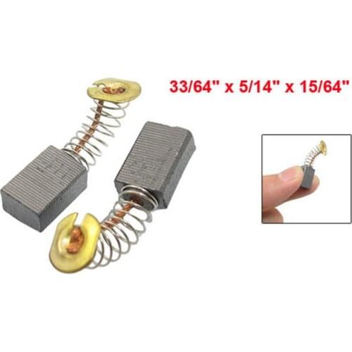 20 Pcs Spring Type Motor Carbon Brushes 33/64" x 5/14" x 15/64" for Makita 100 9523NB 9523B Angle Grinder