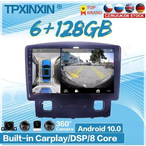 6G+128GB Android10.0 For Ford Kuga 2008+ Car Multimedia Player Recorder Stereo Radio GPS Auto Audio Navigation Host 360 HD