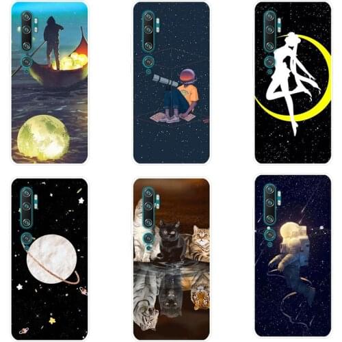 For Xiaomi Mi Note 10 Case Silicone Xiaomi Mi Note10 Case TPU Phone Case For Xiaomi Mi Note 10 Note10 Case Soft Cover