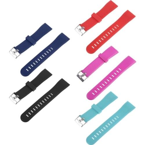 Colorful Wrist Band Strap Replacement Silicone Sport Watch Band for 116 Plus Bracelet Smartwatch