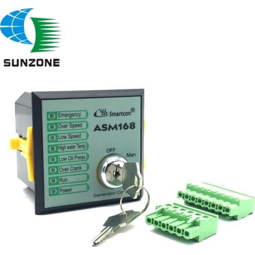 Generator Controller ASM168 ASM-168 Key Start Genset Controller Module GTR-168 GTR168