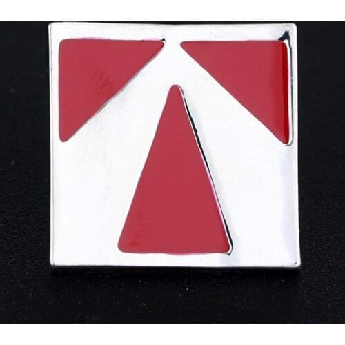 Half Ze Straight Tree Metal Badges Pin Hanzawa Naoki logo The Central Bank of Tokyo Pin Brooch For Women Men Clothe Decoration