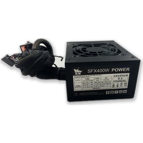 400W Mini Chassis PC Power Supply 110V ATX Power Supply PC Computer Power Supply Gaming PSU 12V Active PFC 24PIN MAX 500W DIY PC