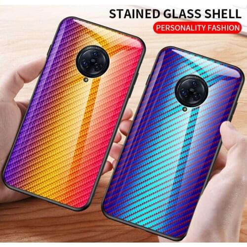 For Vivo Z5x Z3i Z1 Pro Lite Z1i Y97 Y95 Y93 Y91 Y91i Y85 Y83 Y83A Y81 Y81S Y79 Y19 Y17 Fashion Colorful Glass Phone Case Cover