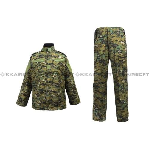 Us army military uniform for men Army Suit Clothing Digital Green Camo CL-02-DGC