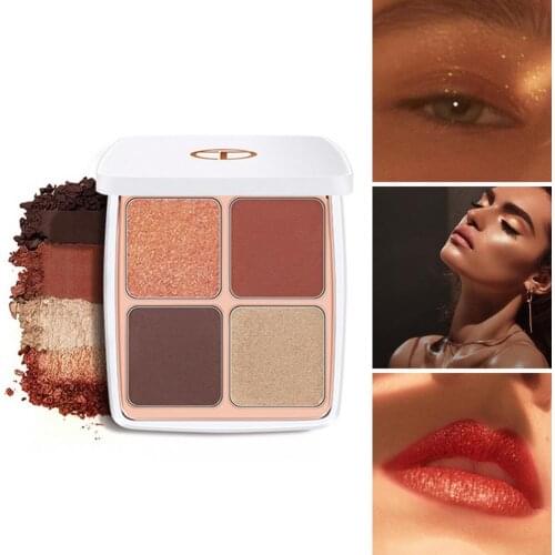 O.TWO.O 4 Colors Matte Pearlescent Glitter Fine Powder Eyeshadow Eye Cosmetic