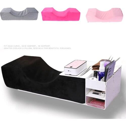 Lash Pillow Neck Support Eyelash Pillow Soft Grafting Eyelashes Memory Foam Eyelash Extension Pillow Makeup