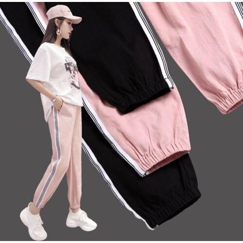 Striped Maternity Pants Casual Maternity Clothes Pregnant Women Clothing Belly Maternity Pants Women Fashion Harem Trousers
