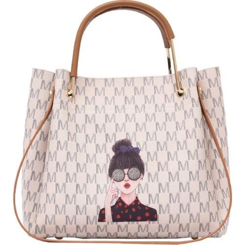 Luxury Quality Large-Capacity Womens Bags 2021Summer New Tide Fashion Versatile Single Shoulder Handheld Tote Bucket Bag