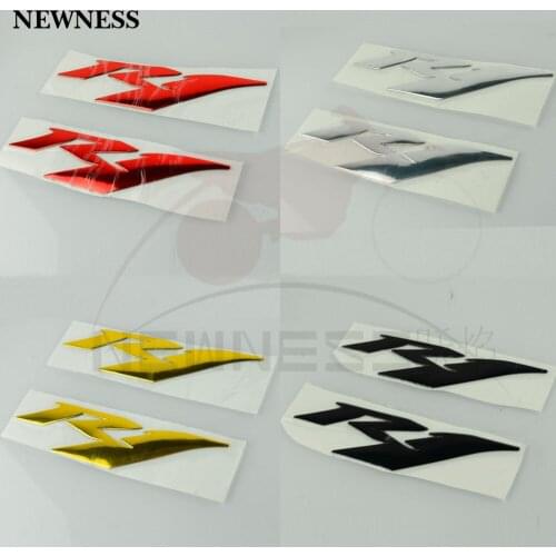 3D Motorcycle Body Side Tank Pad Motorbike Fairing Decals logo Label Emblem Stickers For YAMAHA YZF R1 ZF1000