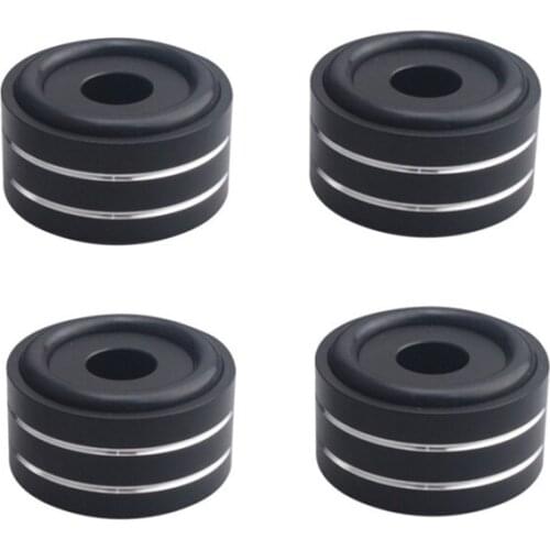 4PCS 20*8mm Aluminum Alloy Amplifier Feet Shock Absorber Speaker Feet Pads 667F