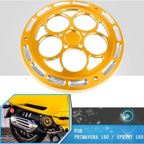 For Vespa Primavera 150 Sprint150 2013-2020 2019 2018 2017 2016Motorcycle Accessories Engine Cover Fan Guard Protector Crap Flap