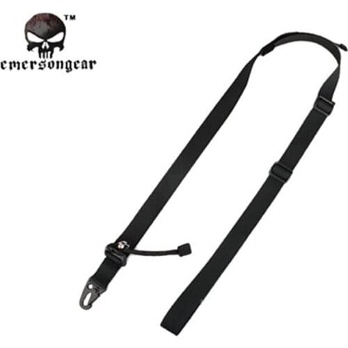 Emersongear Tactical Gun Sling Two Point Shoulder Strap Swivels Bungee Belt Nylon Airsoft Painball Military Gun Straps