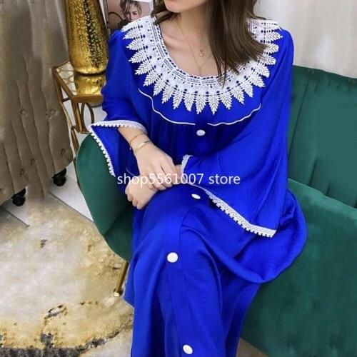 Flannel Abayas Muslim Fashion Women Elegant Evening Party Gowns Turkey Malaysia Dubai Caftan African Long Dress Fashion Burka