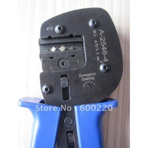 A-2546-4 MC3/MC4 Solar Crimping Tools for Solar Panel PV Cables(2.5-6.0mm2)