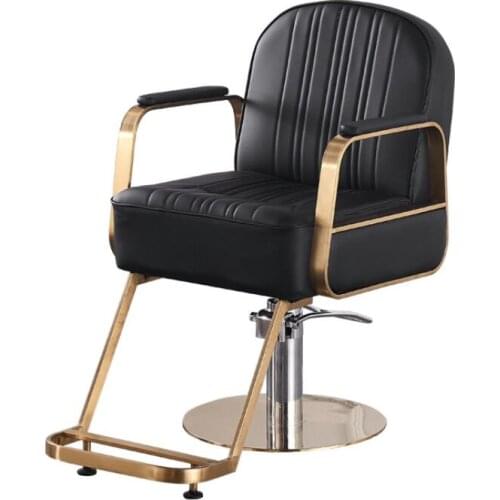 Luxury salon chair barber chair hair salon special haircut chair high grade stainless steel downable beauty chair