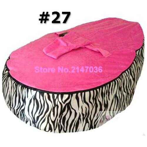 ZEBRA hotsell baby bean bag chair, waterproof kids deep sleep bean bag sofa seat - child snuggle pods - free shipping