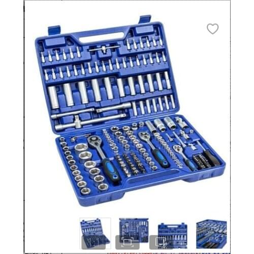 192pcs Professional Auto Repair Tool Set Household Socket Wrench Set Ratchet Wrench Combination Car Repair Tool Kit Goods HWC
