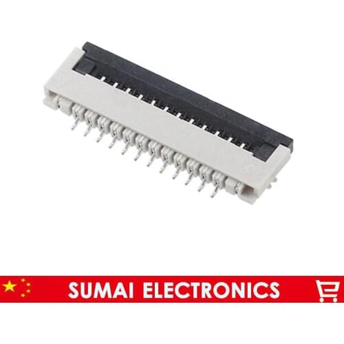 Sample, 12Pin FPC FFC connector cable socket 12 pin 1.0mm connector for LCD screen interface of DVD/GPS/MP3,12P