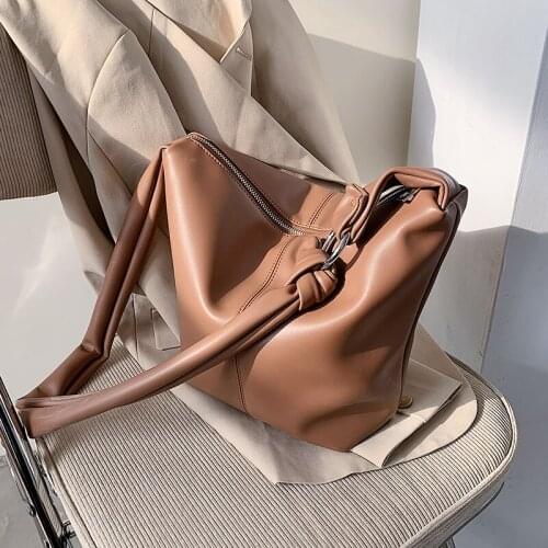 Luxury Brand PU Leather Small Bucket Crossbody Handbags Beautiful Women 2021 Bags for Black Female Fashion Casual Shoulder