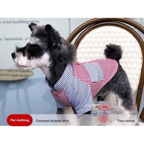 Pet shirt dog clothes Teddy clothes VIP Bichon bear dress cute breathable feet