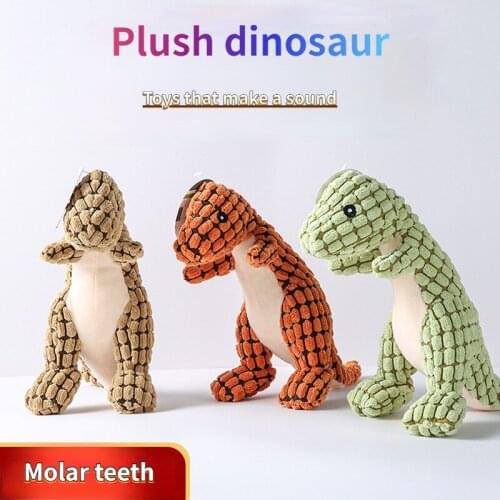 Dog Cat plush toys squeaky animal-shaped toys bite-resistant training plush toys for cleaning teeth funny pet plush toys