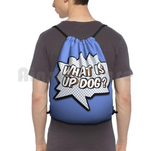 It Smells Like Up Dog In Here Backpack Drawstring Bag Riding Climbing Gym Bag Dan Avidan Game Grumps Arin Hanson Egoraptor