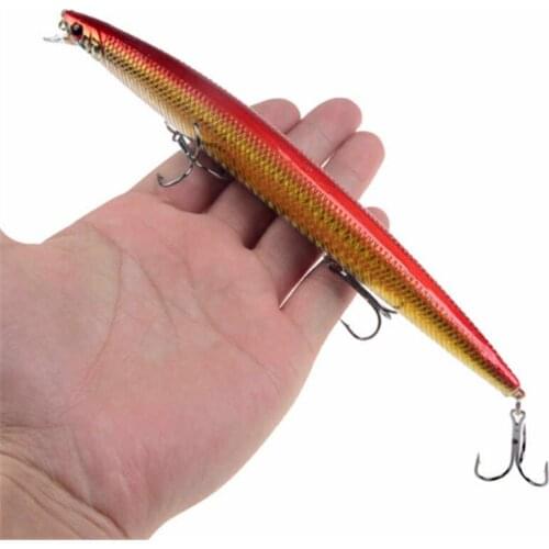 1pcs New Big Laser Minnow Fishing Lures 18cm/24g Fishing Hard Bait Crankbaits Isca Artificiais Pesca Sea Wobbler Swimming Baits