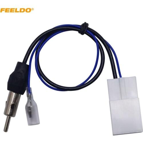 FEELDO Car Audio Radio Stereo Antenna Adapter For Toyota Tacoma Female Radio Parts Wire Cable Plug #4796