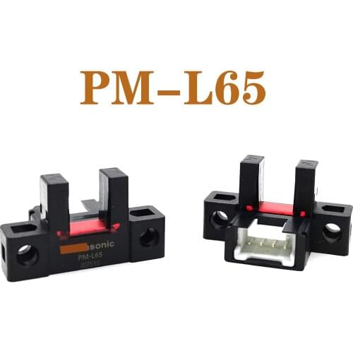 2pcs PM-T65 PM-L65 PM-Y65 PM-K65U Type Slot Photoelectric Switch Sensor Brand New