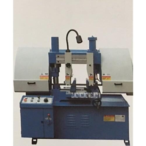 GH4228 Horizontal Band Sawing Machine Professional Machinery Tool Metal Cutting Band Saw Machine 380V 50Hz 2.2kw 27,45,69m/min