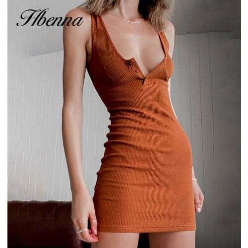 Hbenna Summer Knitted Dresses