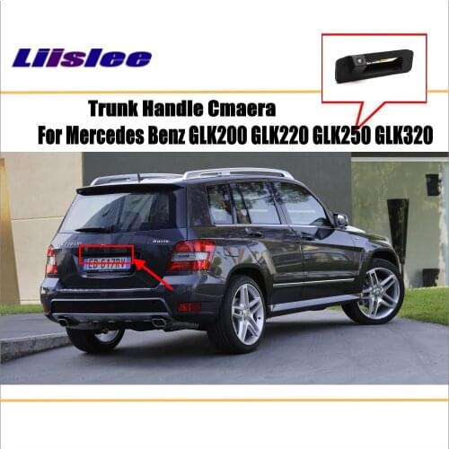 Car Rearview Camera For Mercedes Benz GLK200 GLK220 GLK250 GLK320 CDI HD CCD RCA NTST PAL Trunk Handle OEM CAM