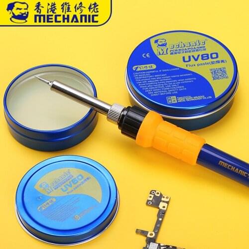 MECHANIC Flux Solder Paste No-Clean Rosin Soldering Paste Flux Grease Electric Soldering Iron Welding Fluxes For PCB/BGA/PGA/SMD