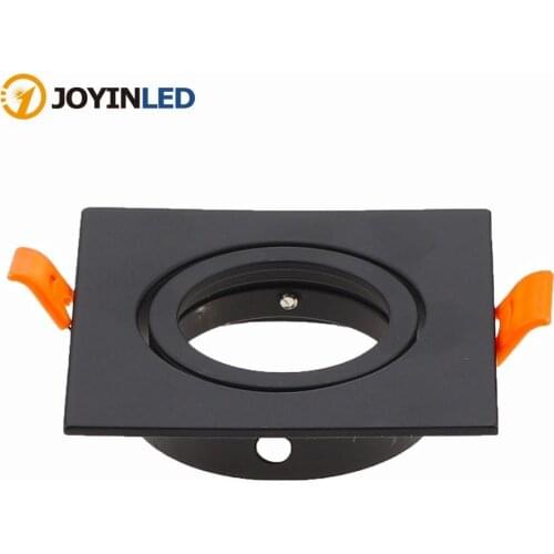 MR16 GU10 Recessed Ceiling Downlight Spot lighting Bulb COB Spot light Indoor LED Ceiling Light Frame Square Lighting Fixtures