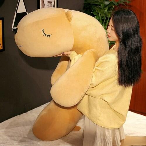 Stuffed Animal Funny Soft Dog Plush Toy Sofa Cushion Bed Pillow Climbing Mat Toys For Children Home Deco