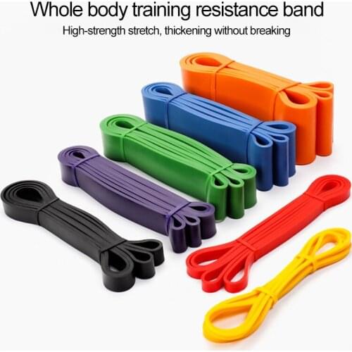 208cm Resistance Bands Set Yoga Band Rubber exercise Elastic Loop Pull Up Assist Fitness Stretch Expander Strength Exercise