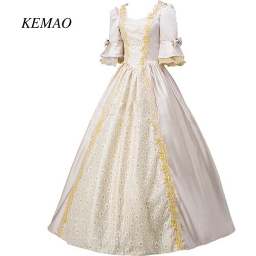 Renaissance dress Georgian Period Masquerade Princess Costumes Masquerade Ball Gown victorian Rococo Cosplay dress party dress