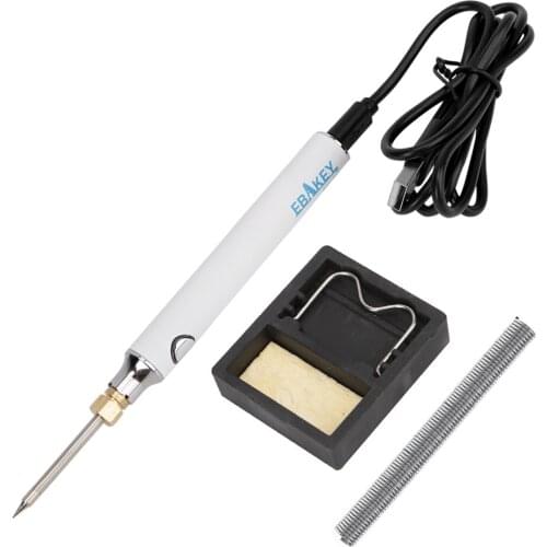 5V 8W Repair Welding Tools Portable USB Three-speed Adjustable Temperature Electric Soldering Iron Kit